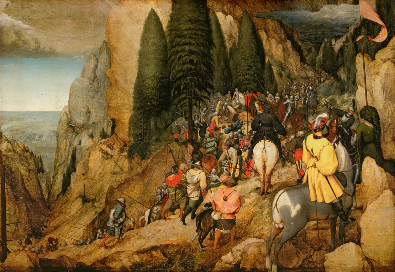 Szent Pál megtérése, 1567 alkotó: Pieter Bruegel the Elder