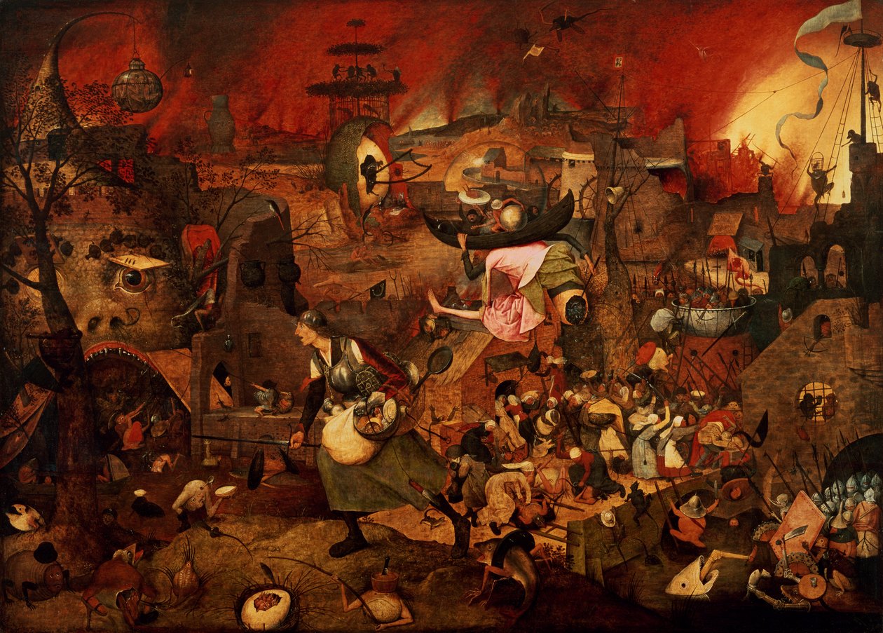Dulle Griet (Mad Meg) 1564 alkotó: Pieter Bruegel the Elder