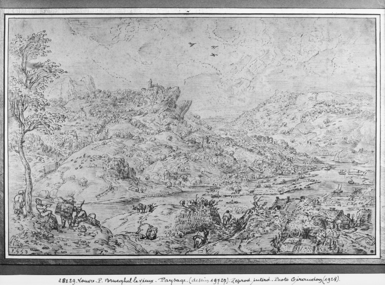 Táj, 1553 alkotó: Pieter Bruegel the Elder