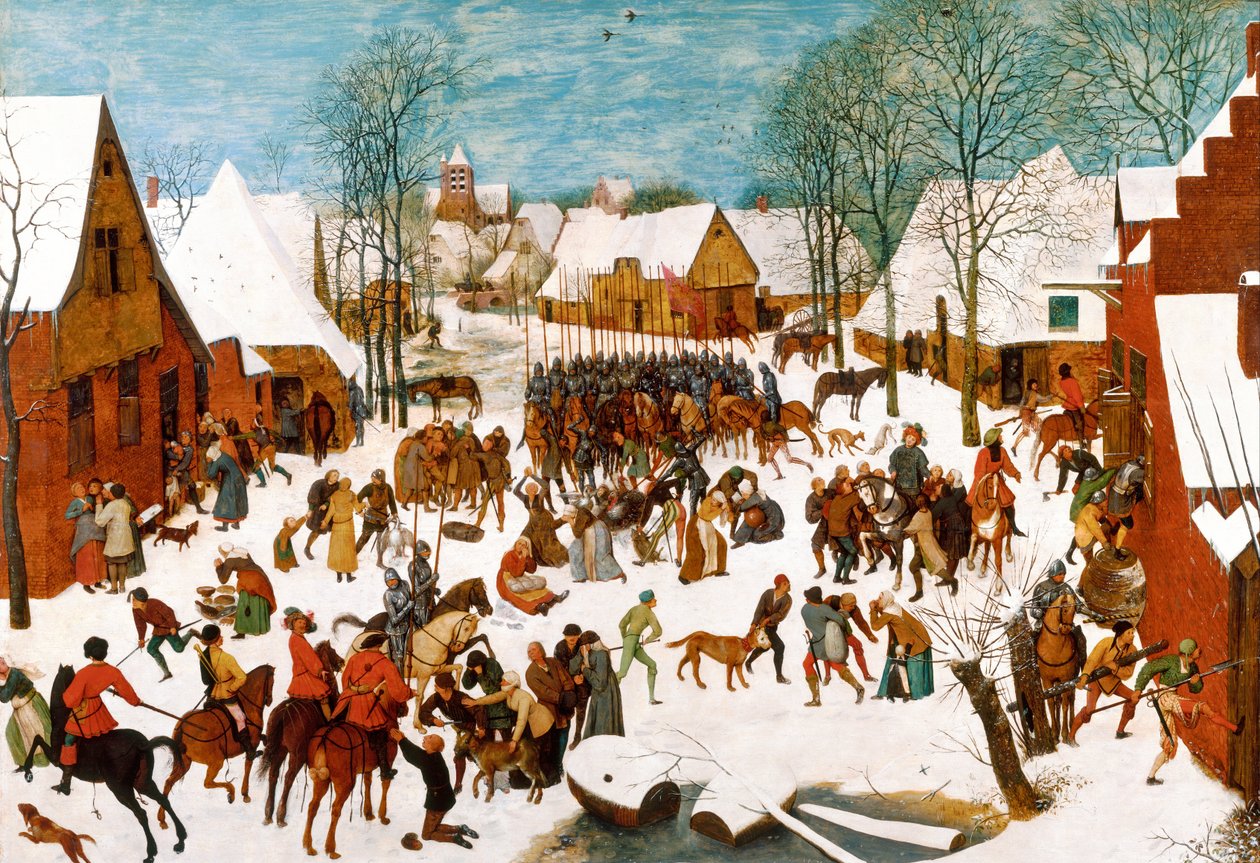 Az ártatlanok mészárlása alkotó: Pieter Bruegel the Elder