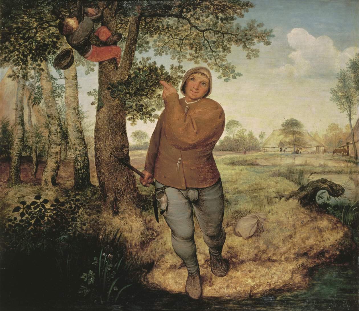 Paraszt és madarász, 1568 alkotó: Pieter Bruegel the Elder