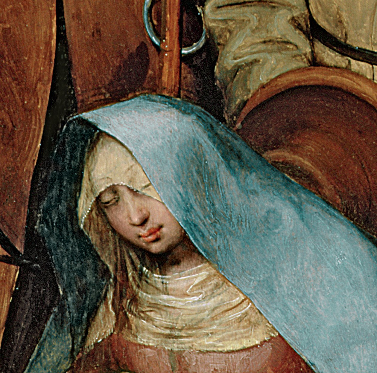 A királyok imádása, 1564 (3153. részlet) alkotó: Pieter Bruegel the Elder