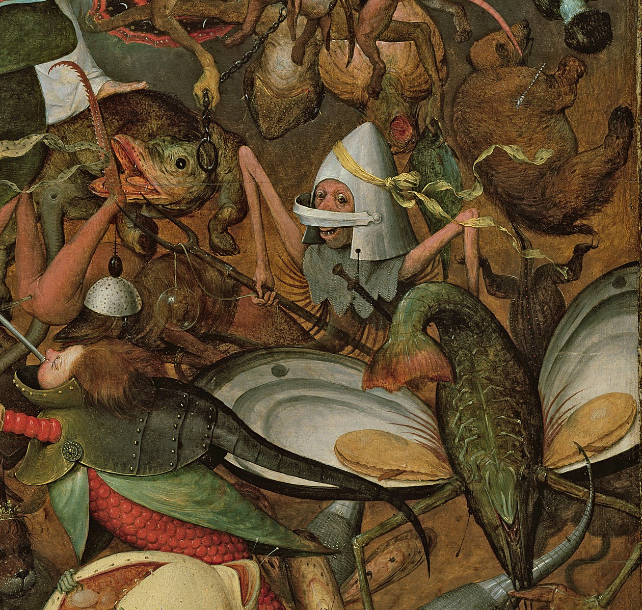 A lázadó angyalok bukása, 1562 (74037 részlet) alkotó: Pieter Bruegel the Elder