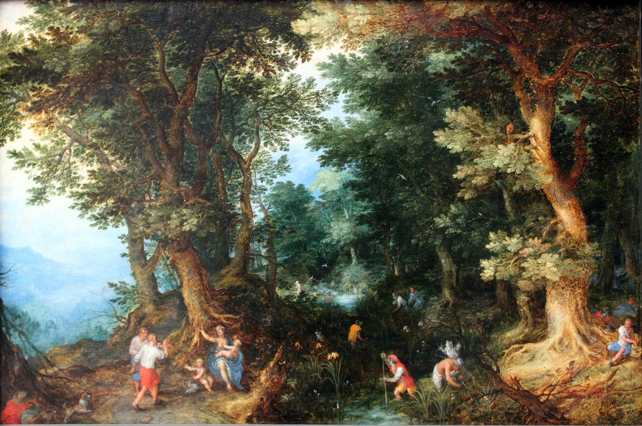 Latona kigúnyolása alkotó: Pieter Bruegel the Elder