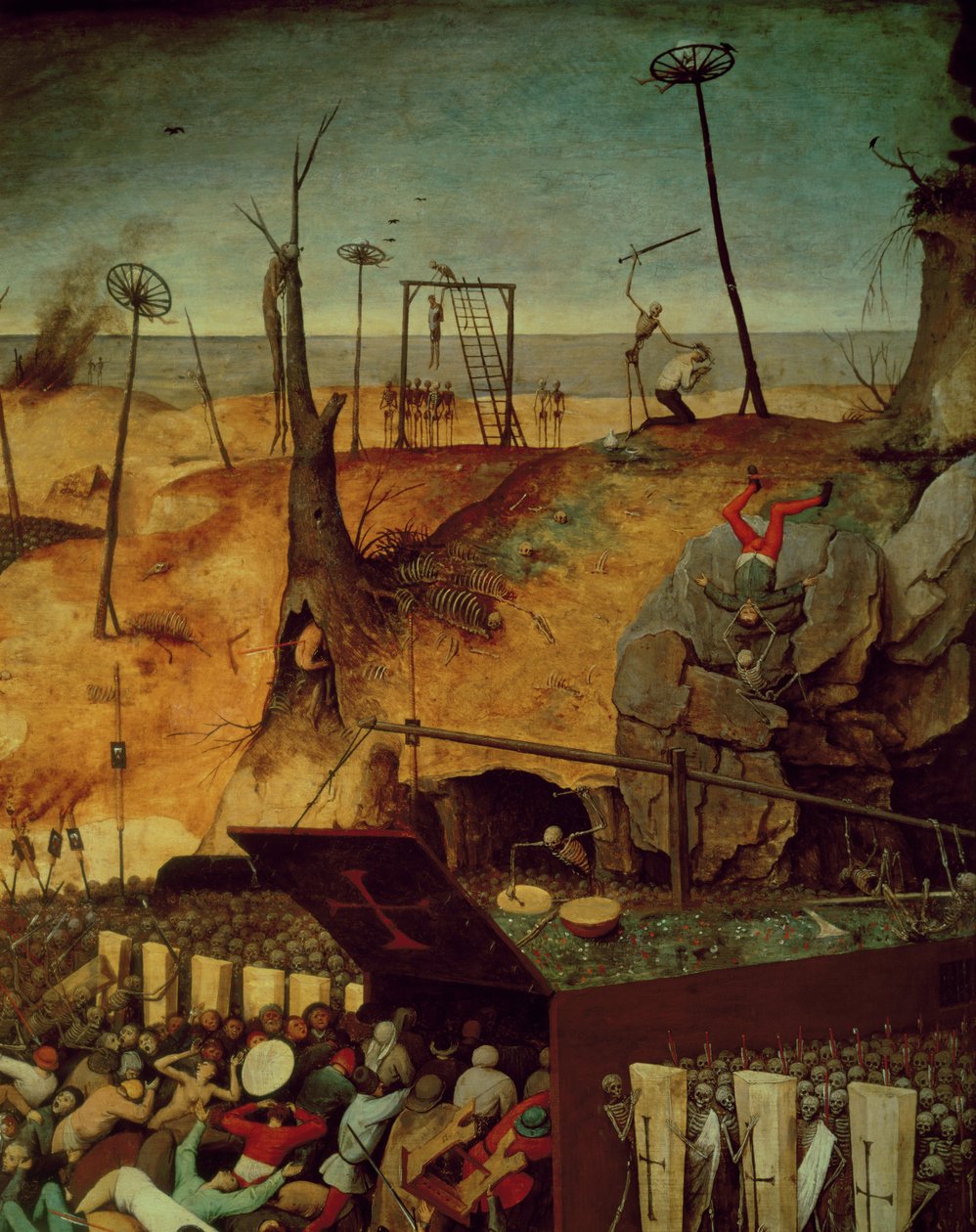 A halál diadala, 1562 körül (457 részlete) alkotó: Pieter Bruegel the Elder