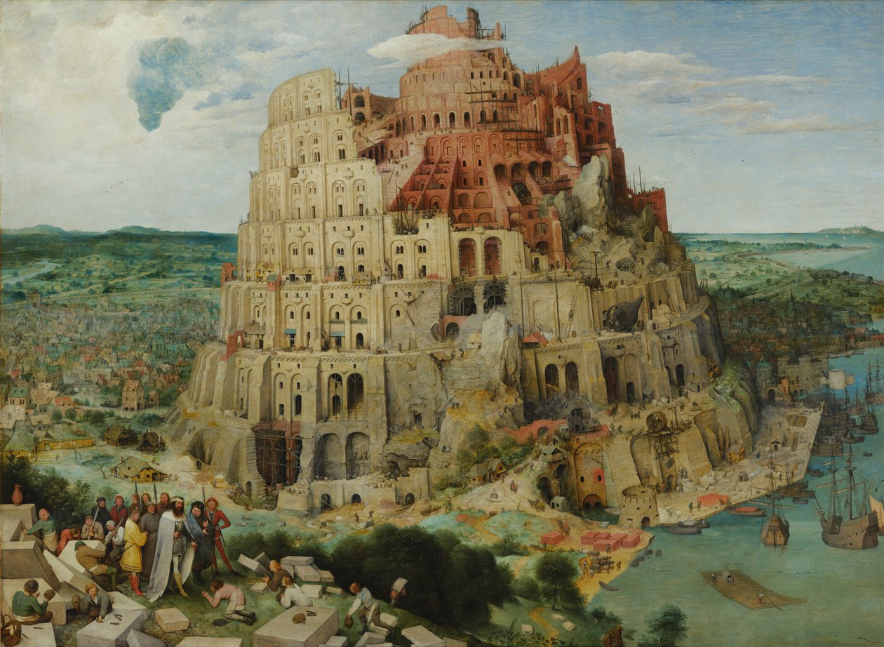 Bábel tornya alkotó: Pieter Bruegel the Elder