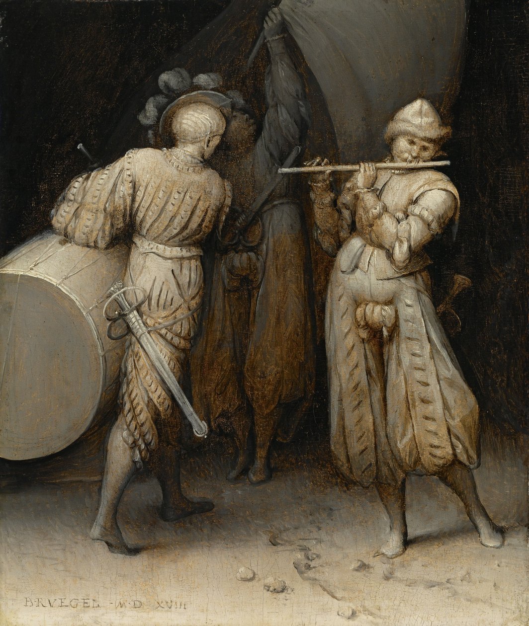 A három katona alkotó: Pieter Bruegel the Elder