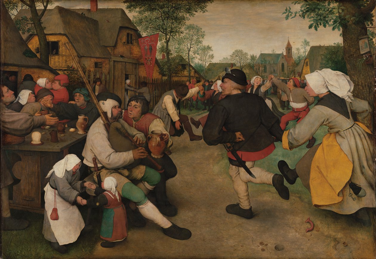 A paraszt tánc alkotó: Pieter Bruegel the Elder