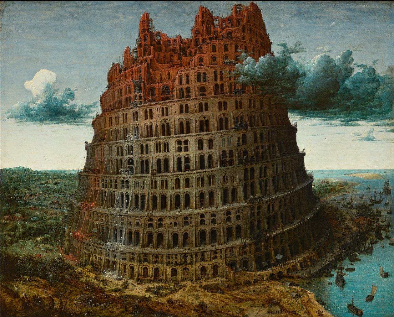 Bábel tornya alkotó: Pieter Bruegel the Elder