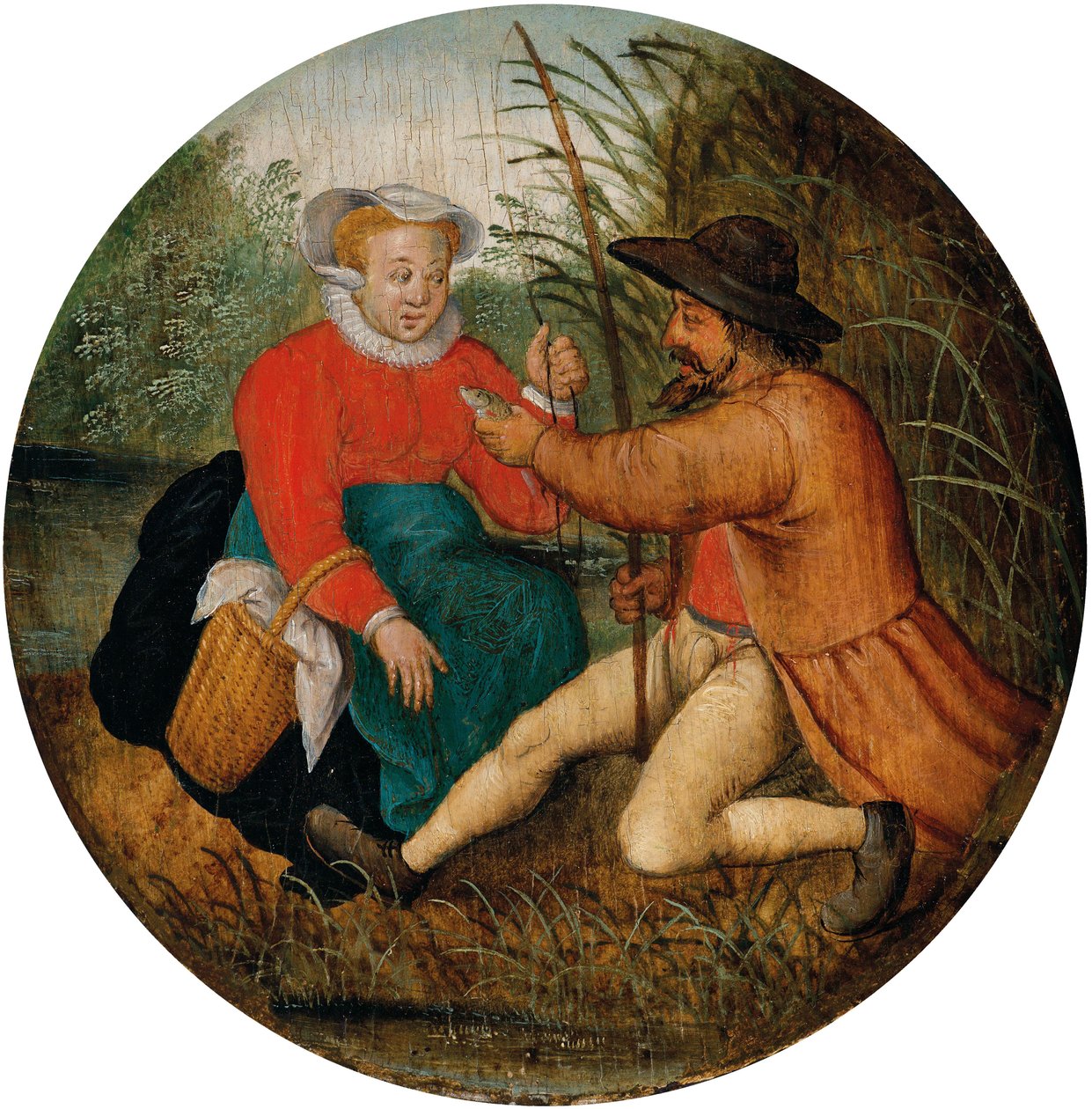Egy pár halászat alkotó: Pieter Brueghel the Younger