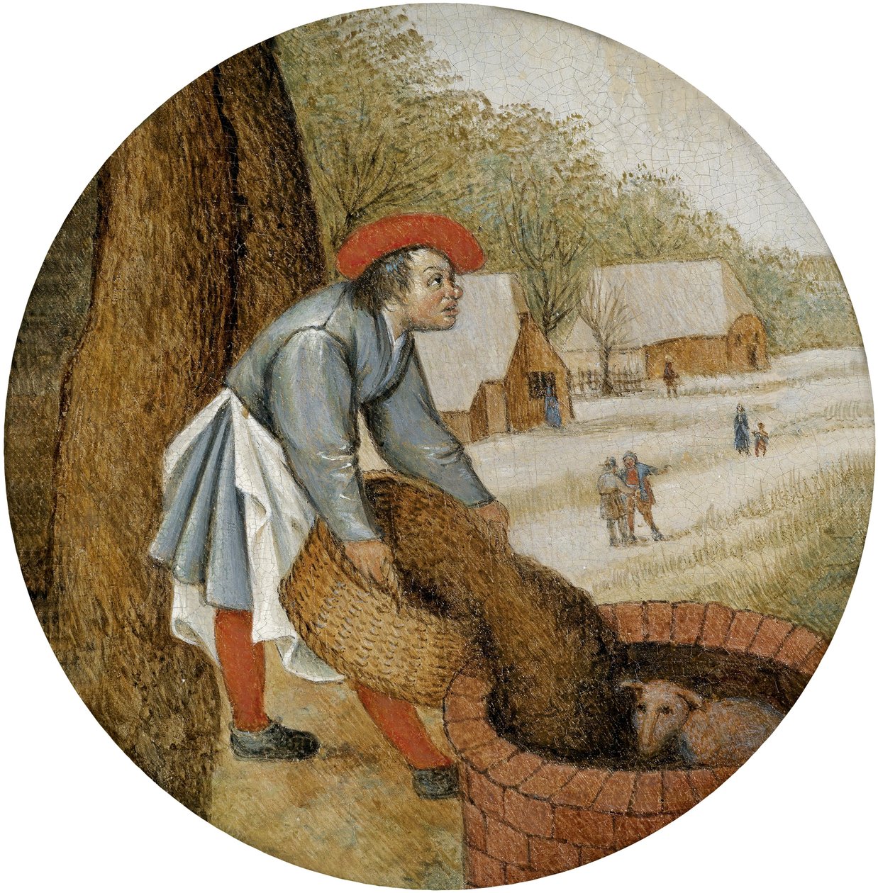 A gazda önti a kutakat alkotó: Pieter Brueghel the Younger