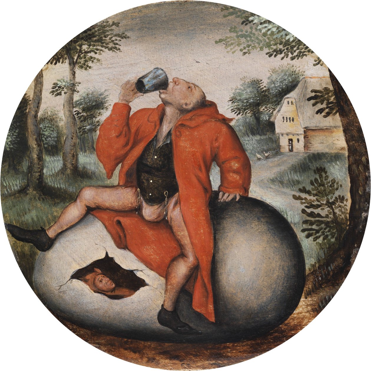 Részeg tojáson alkotó: Pieter Brueghel the Younger
