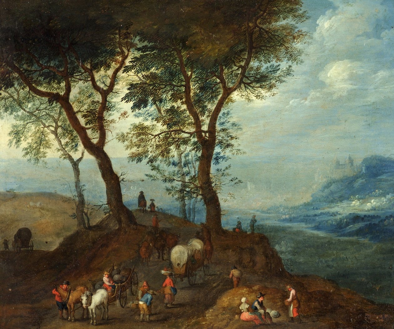 Táj a gazdákkal alkotó: Pieter Brueghel the Younger