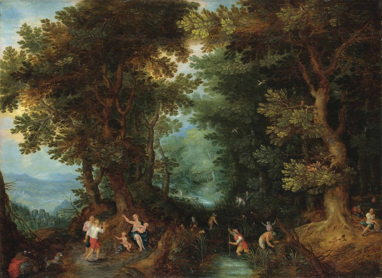 Latona a líciai parasztokat békává változtatta alkotó: Pieter Brueghel the Younger