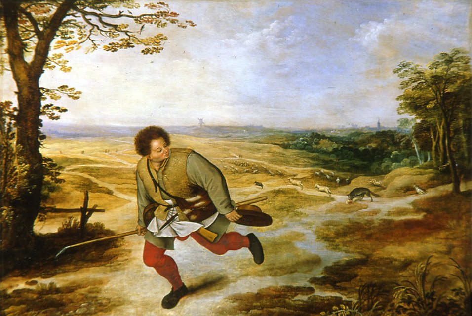 A hitetlen pásztor alkotó: Pieter Brueghel the Younger