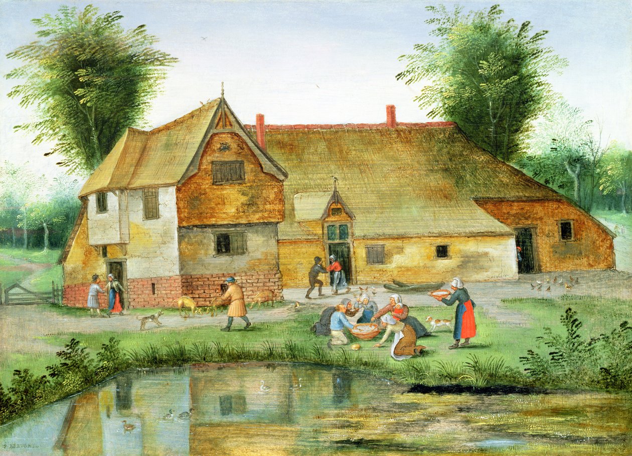 A parasztvacsora alkotó: Pieter Brueghel the Younger