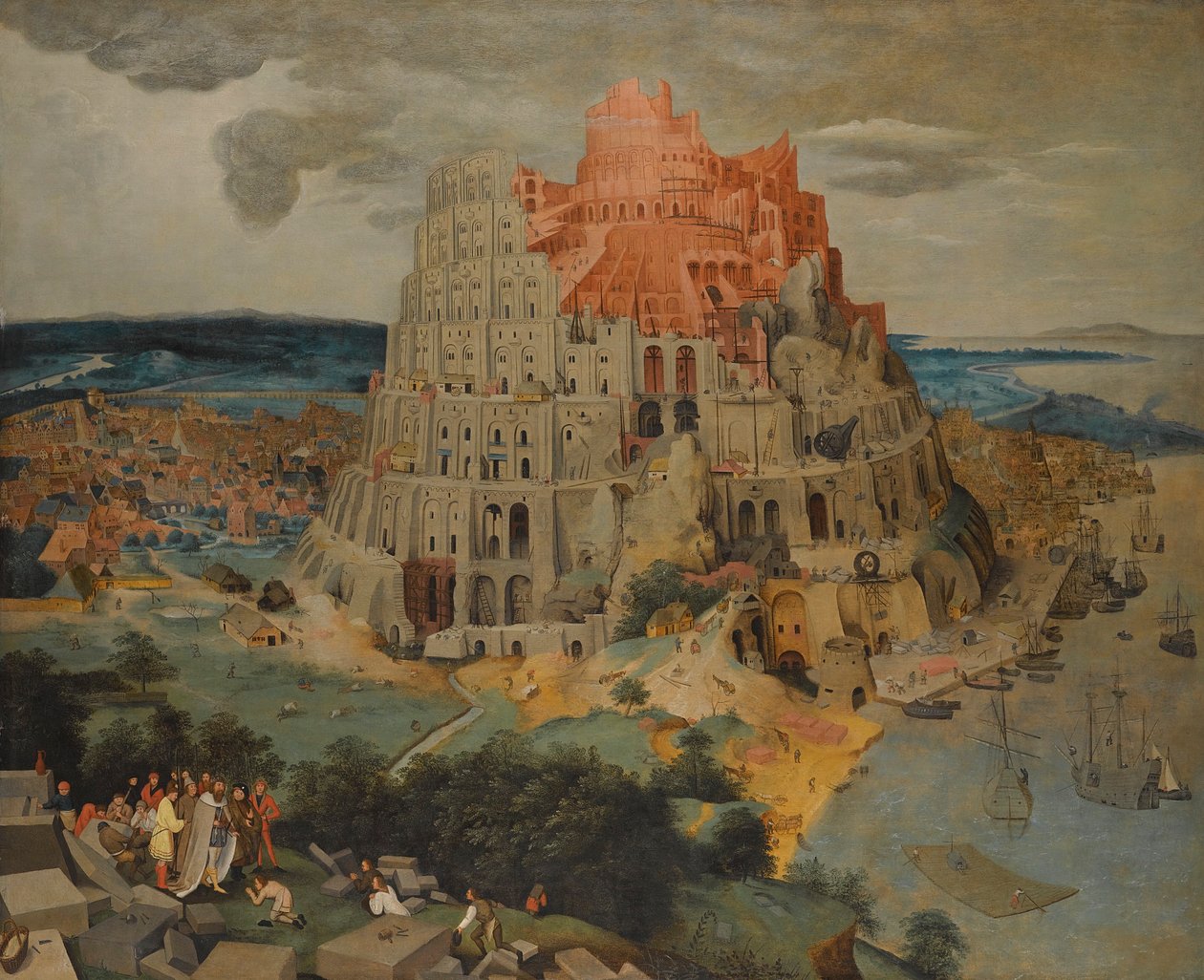 Bábel tornya alkotó: Pieter Brueghel the Younger