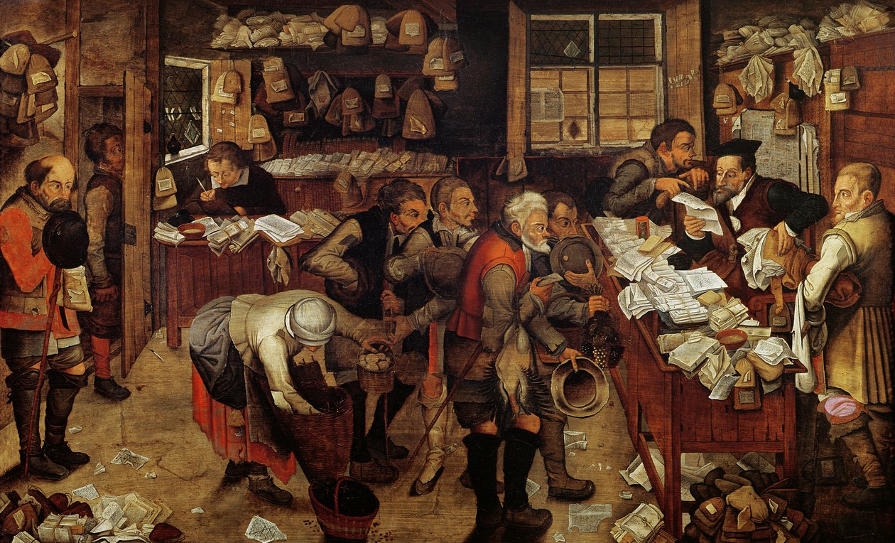 A falu ügyvédje, 1621 alkotó: Pieter Brueghel the Younger