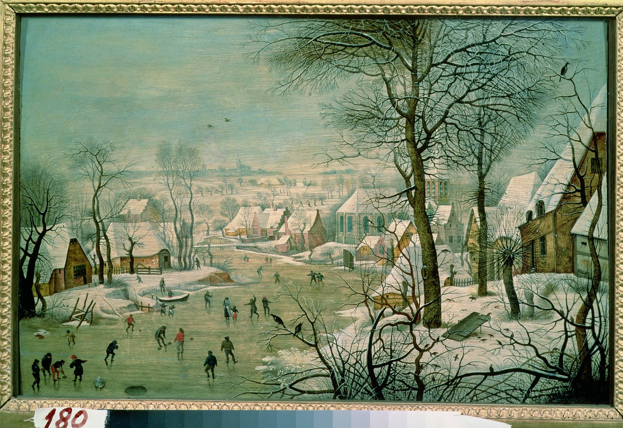 Téli táj alkotó: Pieter Brueghel the Younger