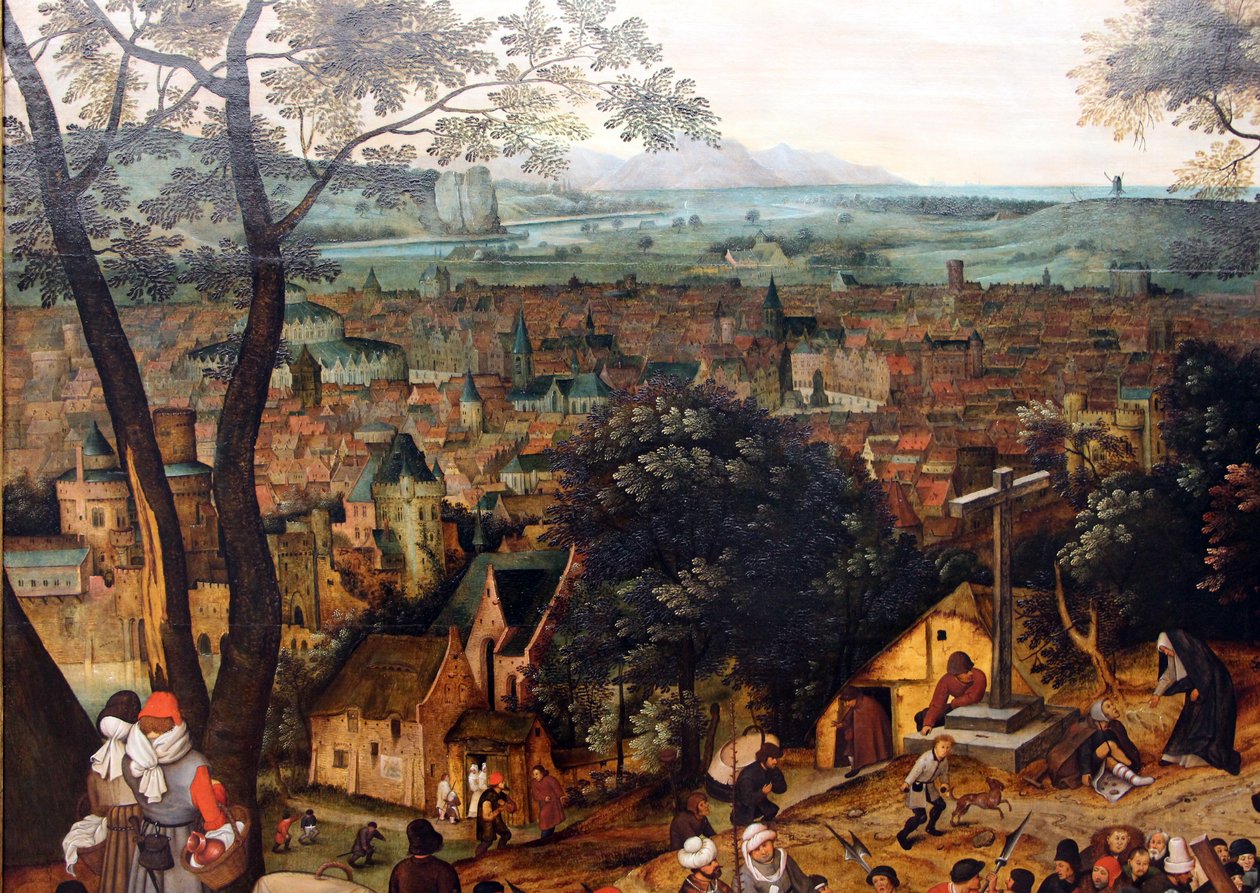 keresztre feszítés alkotó: Pieter Brueghel the Younger