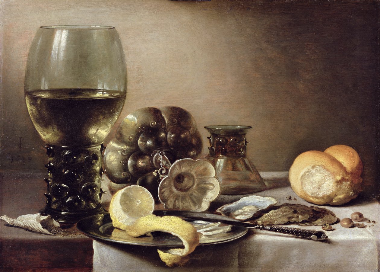 Az osztriga reggeli alkotó: Pieter Claesz