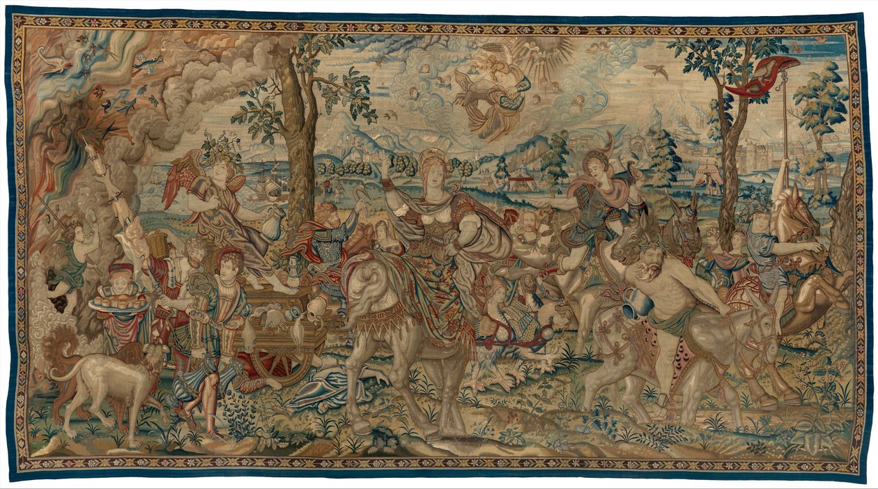 Falánkság, 1550-60 körül alkotó: Pieter Coecke van Aelst