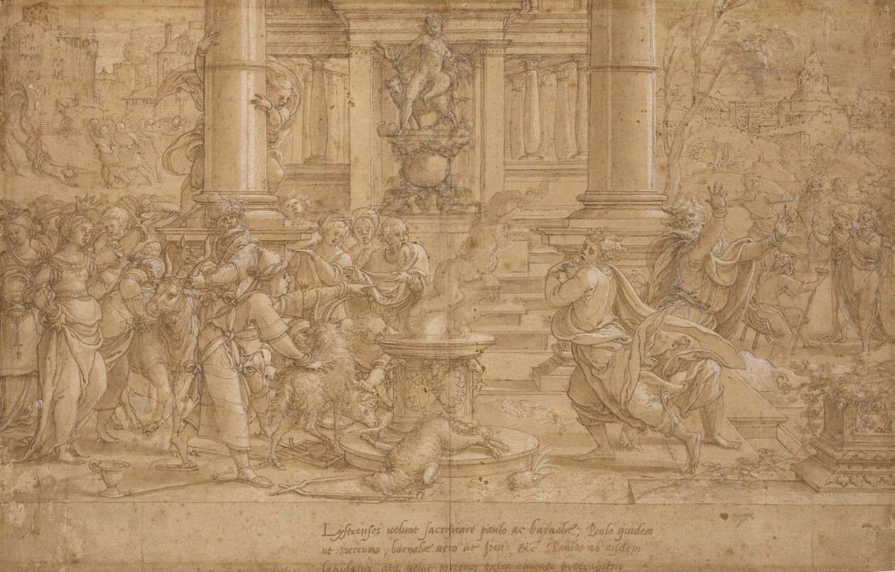 A lystrai áldozat alkotó: Pieter Coecke van Aelst