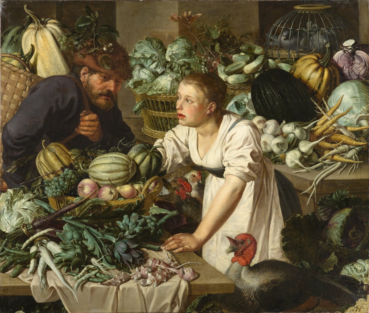 Csendélet két figurával alkotó: Pieter Cornelisz van Rijck  