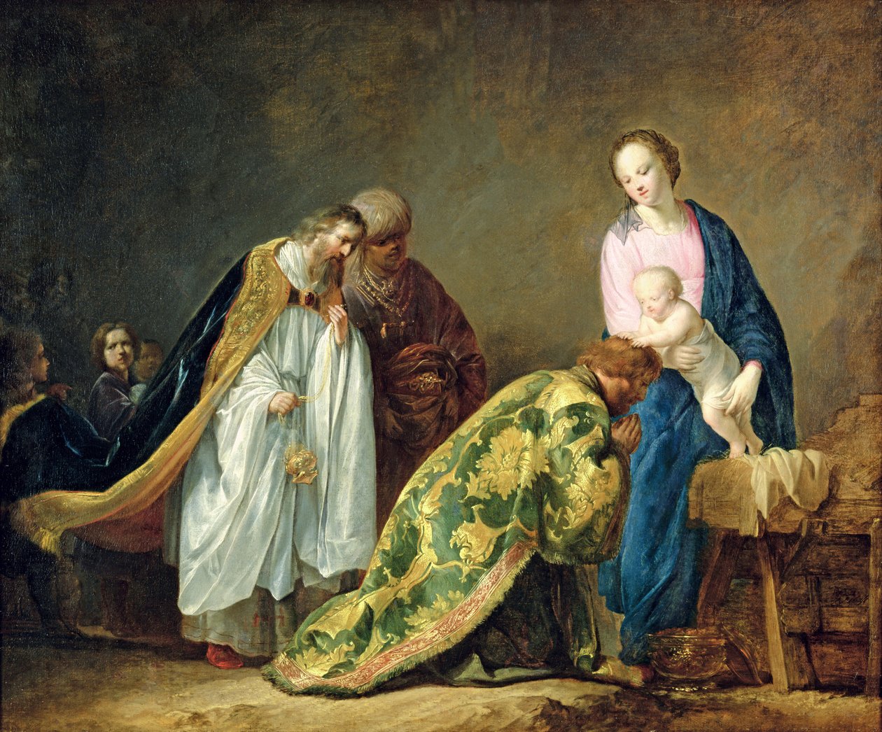 A mágusok imádása, 1638 alkotó: Pieter Fransz de Grebber