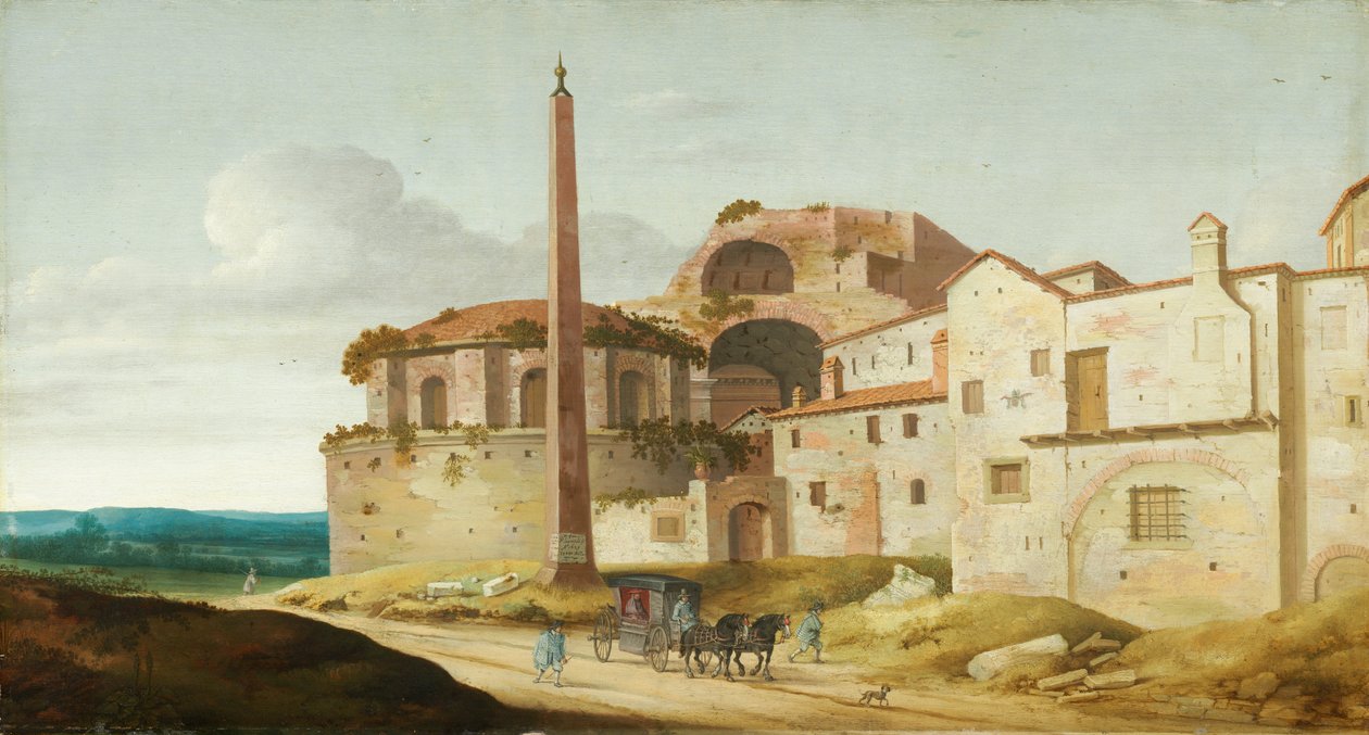 Santa Maria della Febbre templom, Róma alkotó: Pieter Janszoon Saenredam