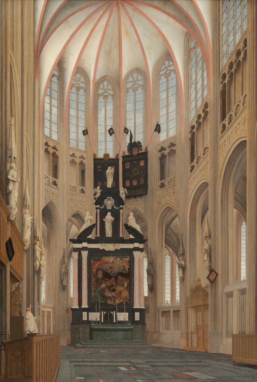 Szent János katedrális alkotó: Pieter Janszoon Saenredam