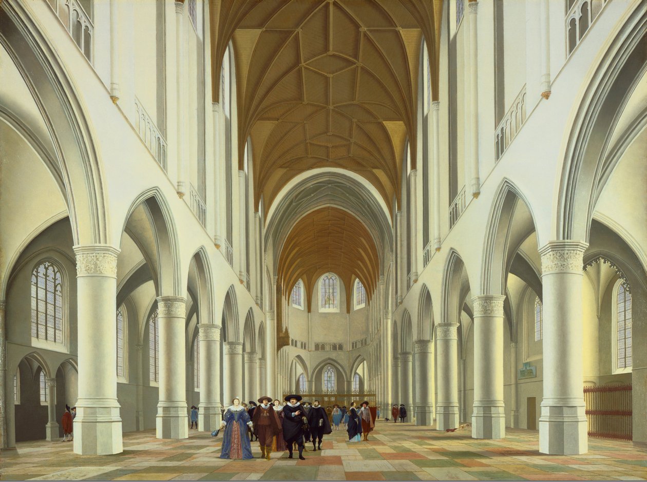 Saint Bavo, Haarlem belseje alkotó: Pieter Janszoon Saenredam