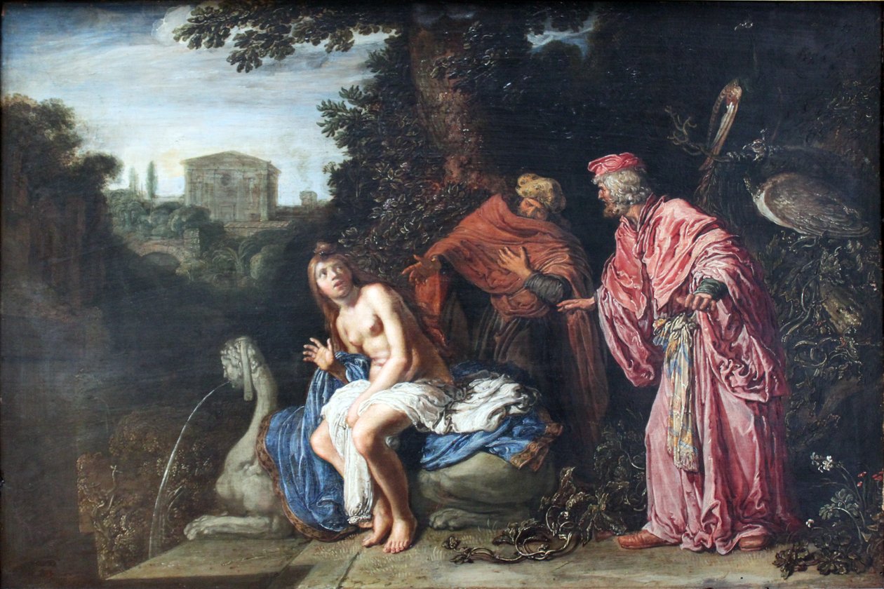 Susanna és a két öreg alkotó: Pieter Lastman