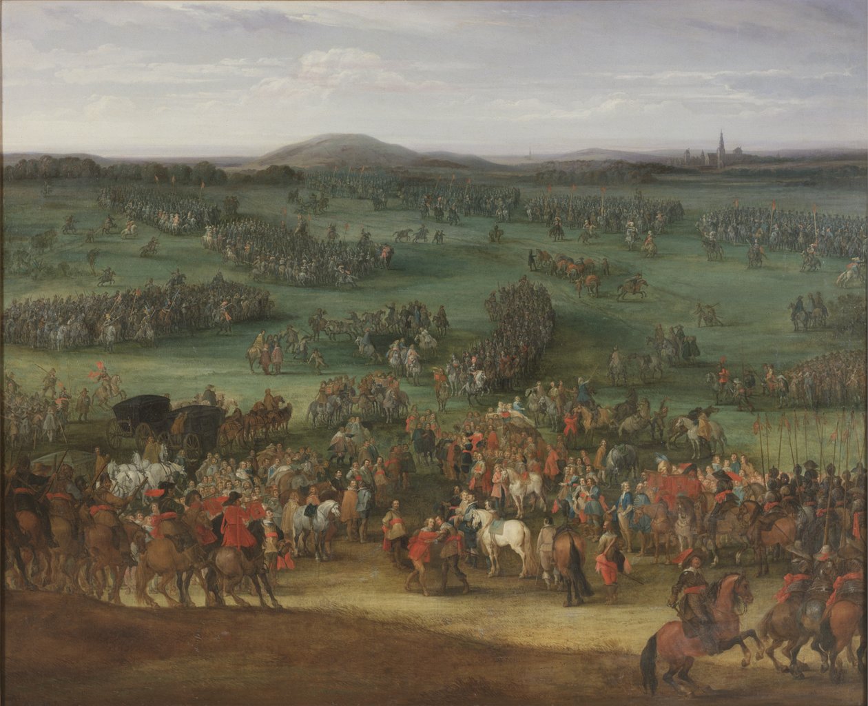 A nordlingeni csata II, 1634 körül alkotó: Pieter Meulener