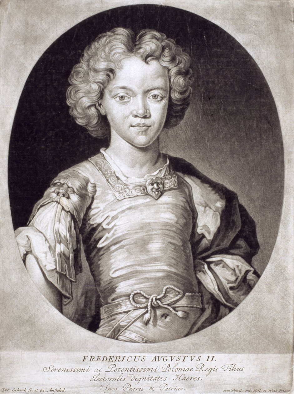 III. Augustus (1696-1763) gyermekkorában Lengyelország királya alkotó: Pieter Schenk