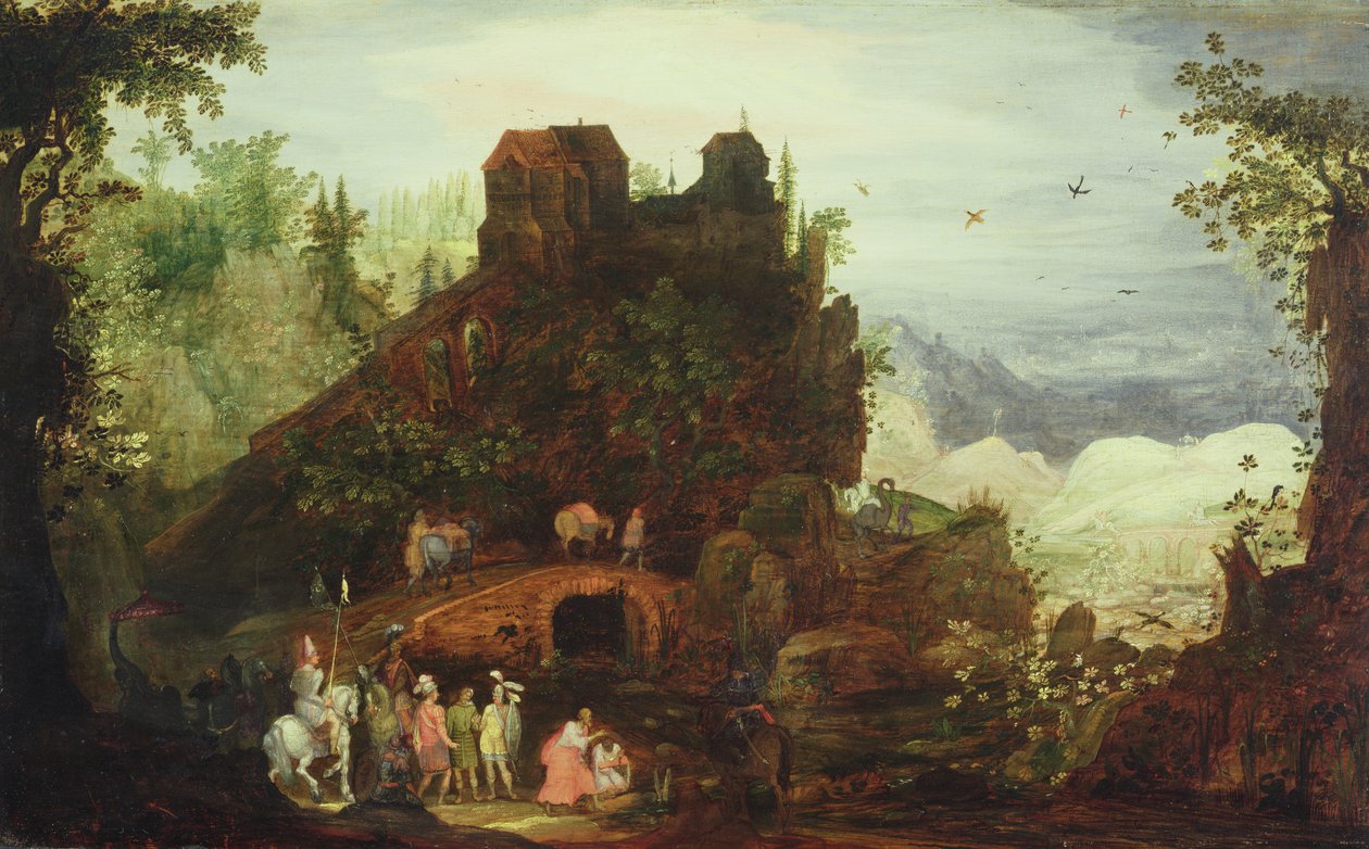 Pénztárosok keresztsége alkotó: Pieter Schoubroeck