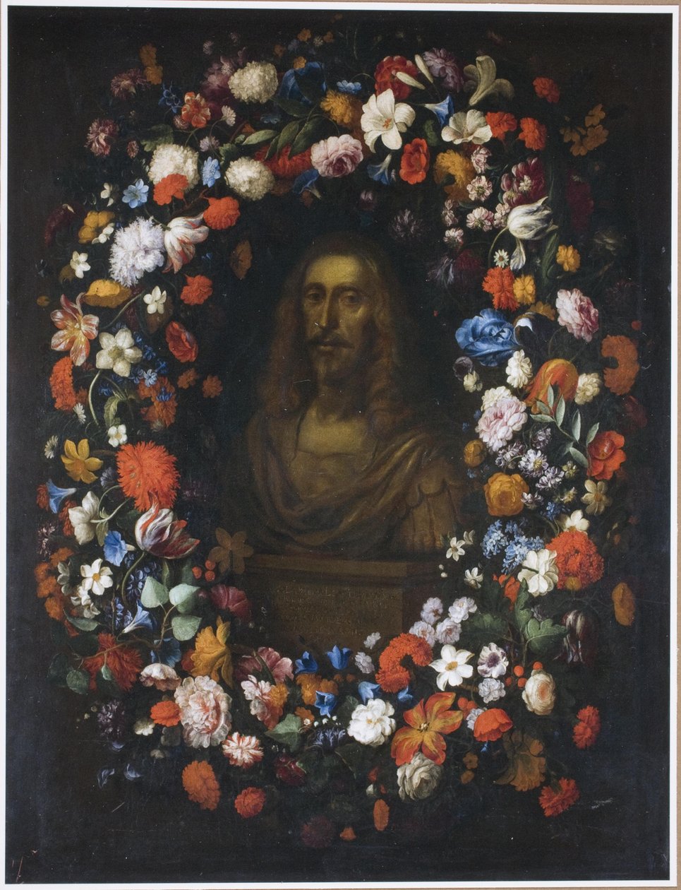 Ausztriai Leopold virágfüzérben alkotó: Pieter Thijs