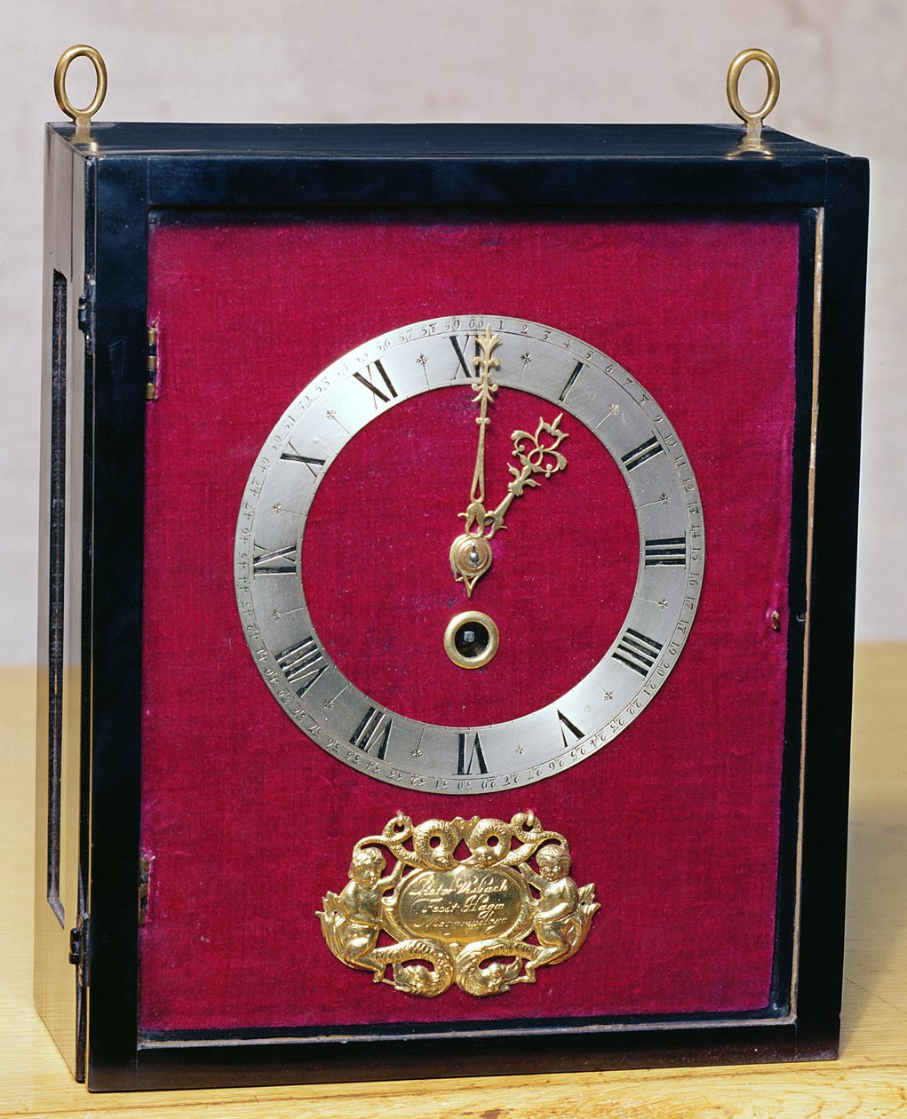 Falióra, 1700 körül alkotó: Pieter Visbach