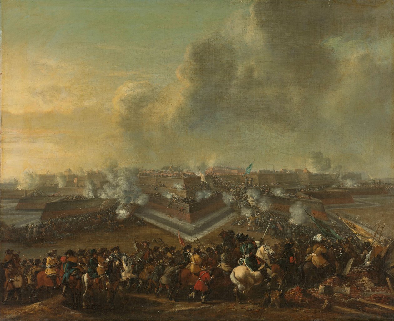 Roham Coevorden városa ellen 1672. december 30-án alkotó: Pieter Wouwermans or Wouwerman
