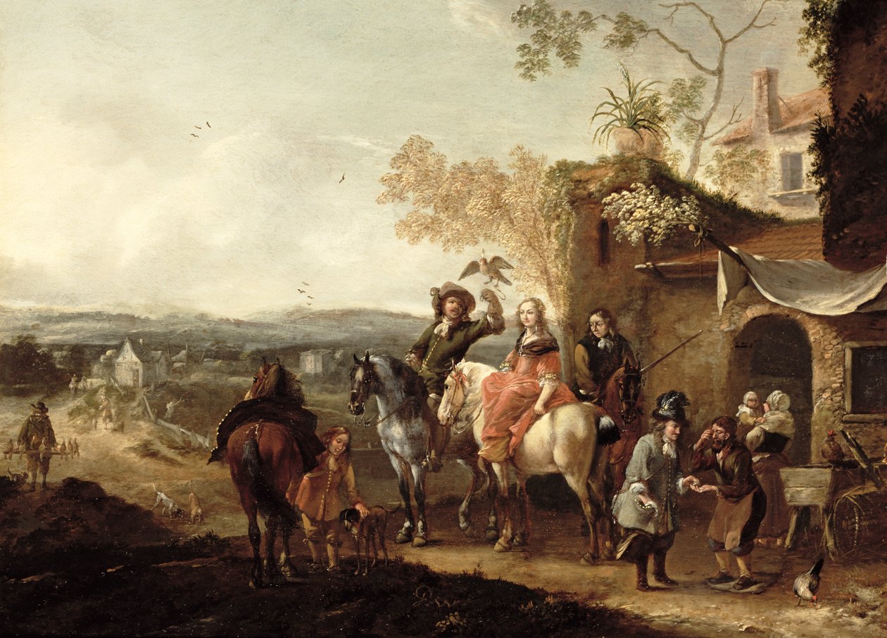 A Falconers alkotó: Pieter Wouwermans or Wouwerman
