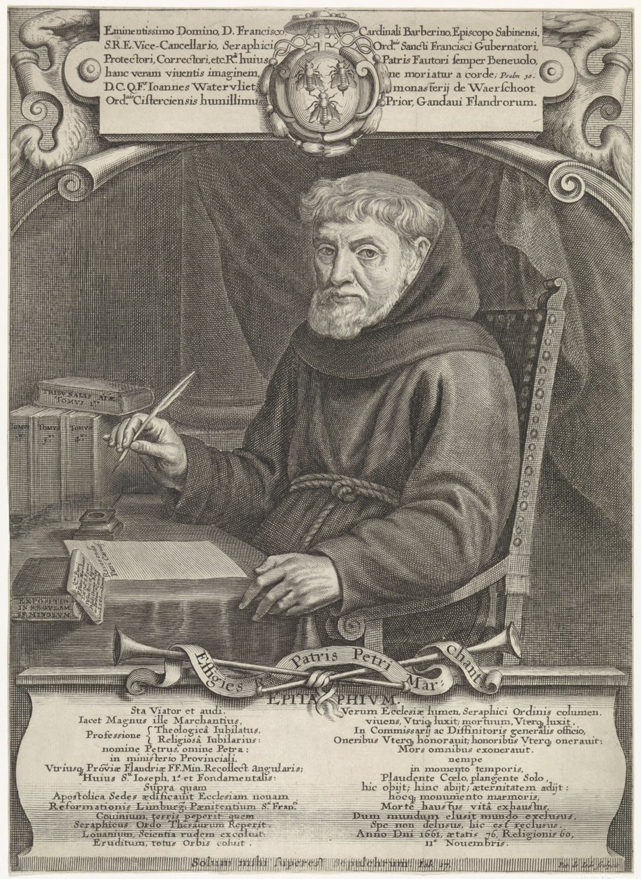 Pierre Marchant portréja, Pieter de Jode metszete II alkotó: Pieter de Jode II