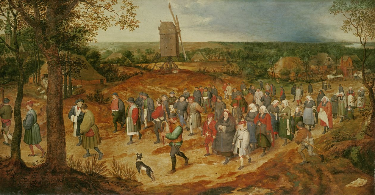 Parasztlakodalom alkotó: Pieter Bruegel the Elder