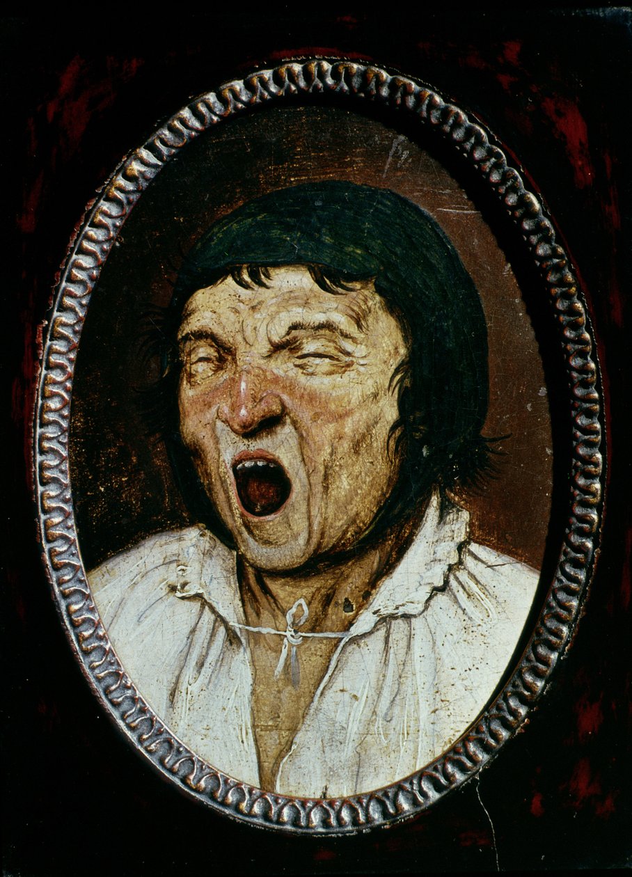 Férfi ásítás alkotó: Pieter Bruegel the Elder