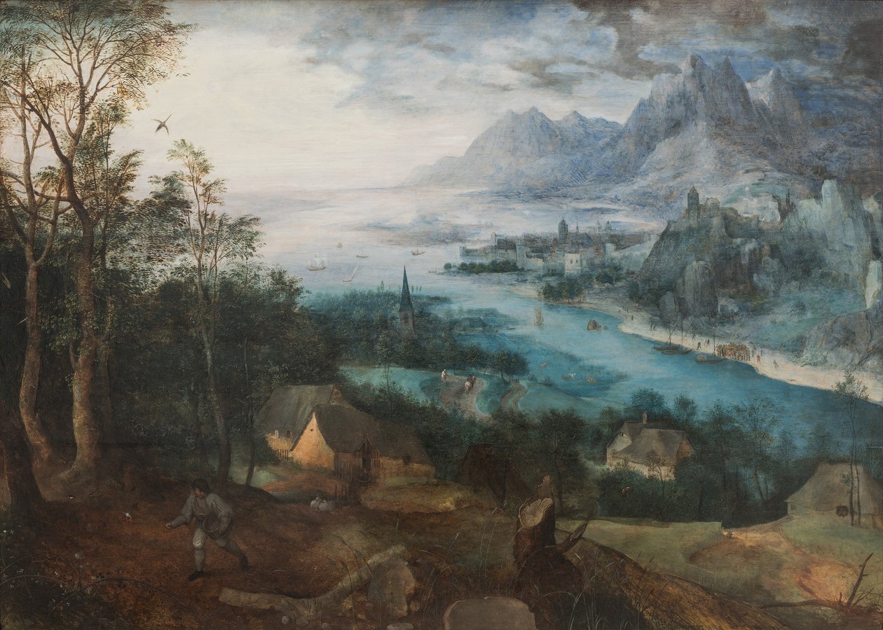 A magvető példázata, 1557 alkotó: Pieter Bruegel the Elder