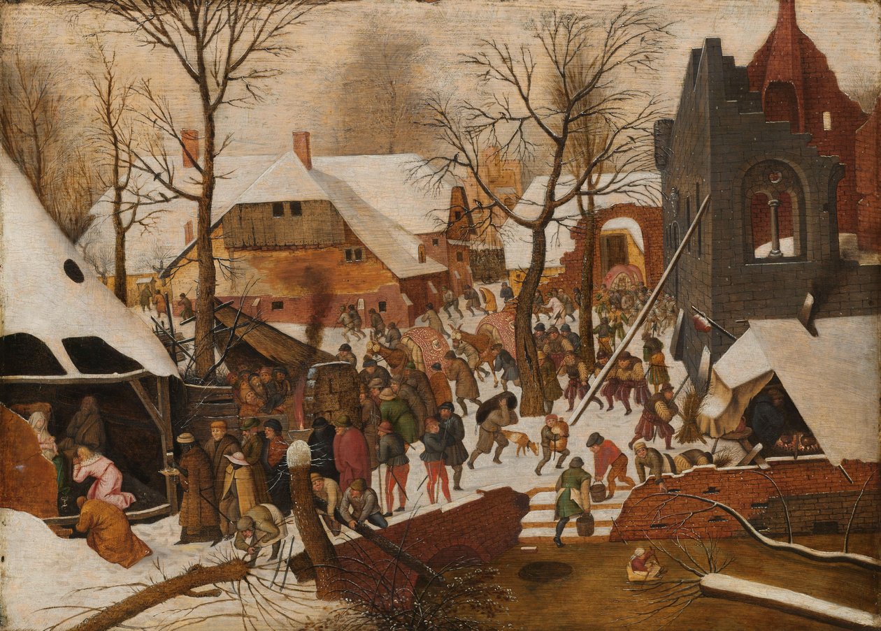 A mágusok imádása, 1590-1638 alkotó: Pieter Brueghel the Younger