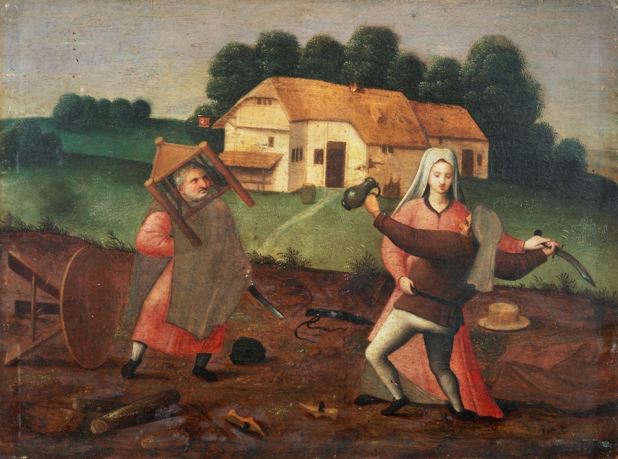 A verekedés alkotó: Pieter Brueghel the Younger
