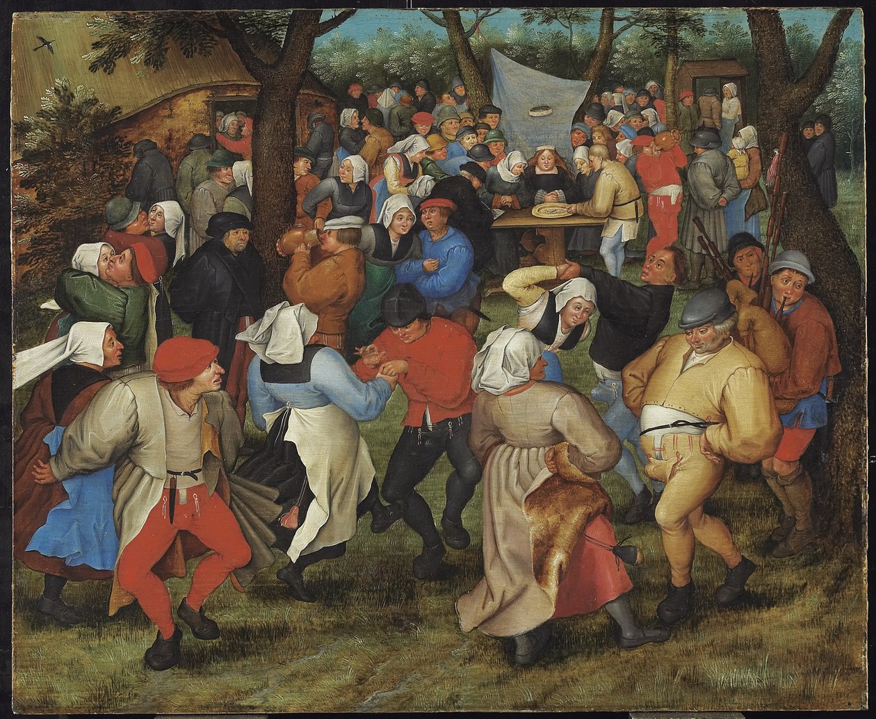 A parasztok esküvője alkotó: Pieter Brueghel the Younger