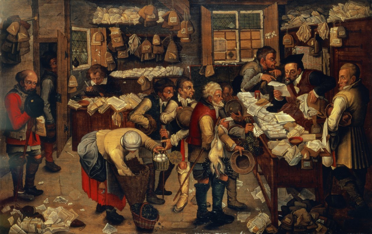 A bérbeszedők alkotó: Pieter Brueghel the Younger