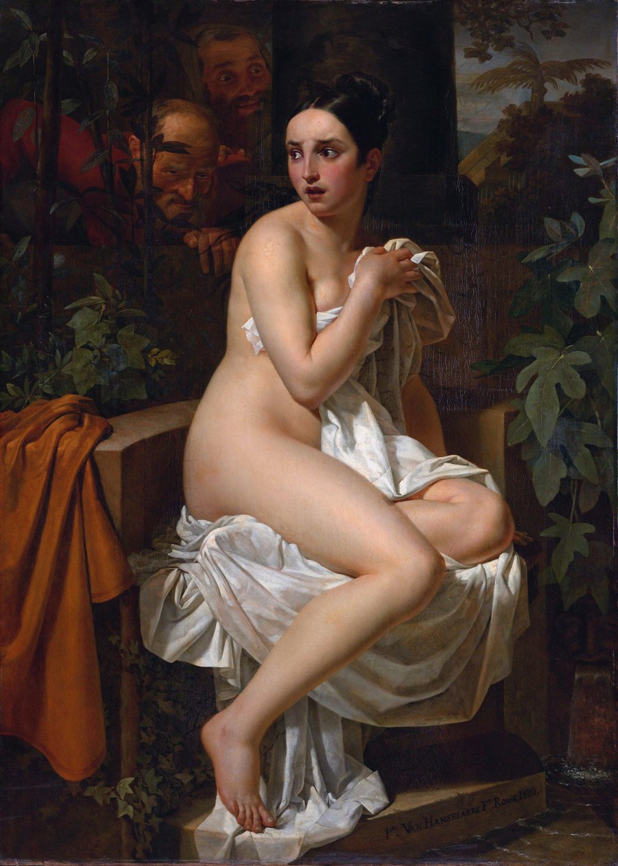 Susanna és a vének alkotó: Pieter van Hanselaere