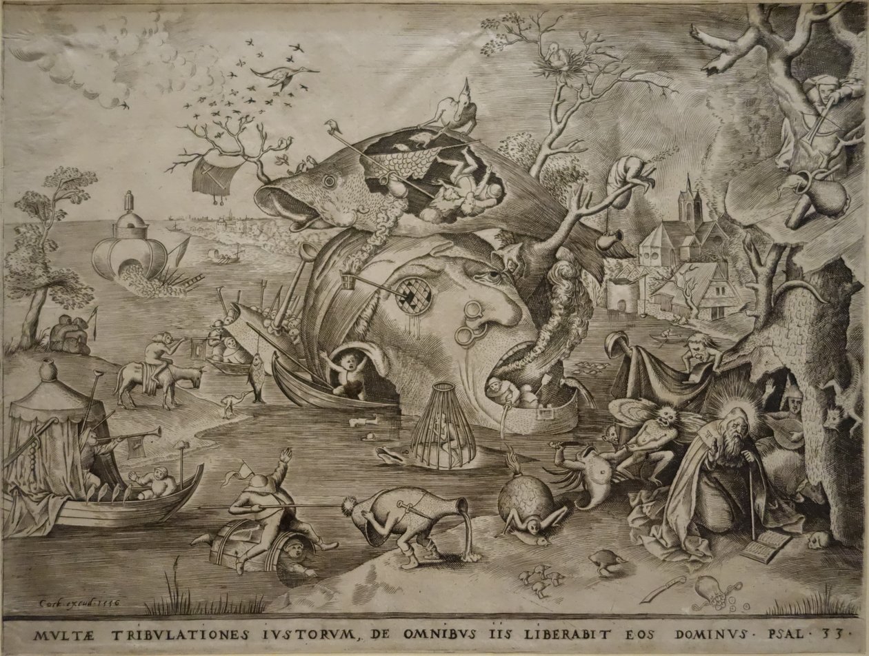 Szent Anthony kísértése alkotó: Pieter van der Heyden